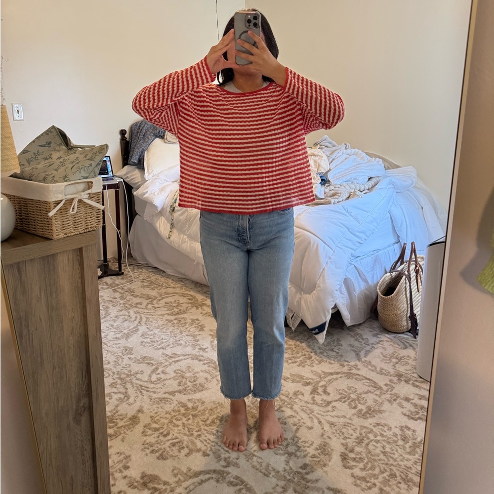 Mango Striped Sweater